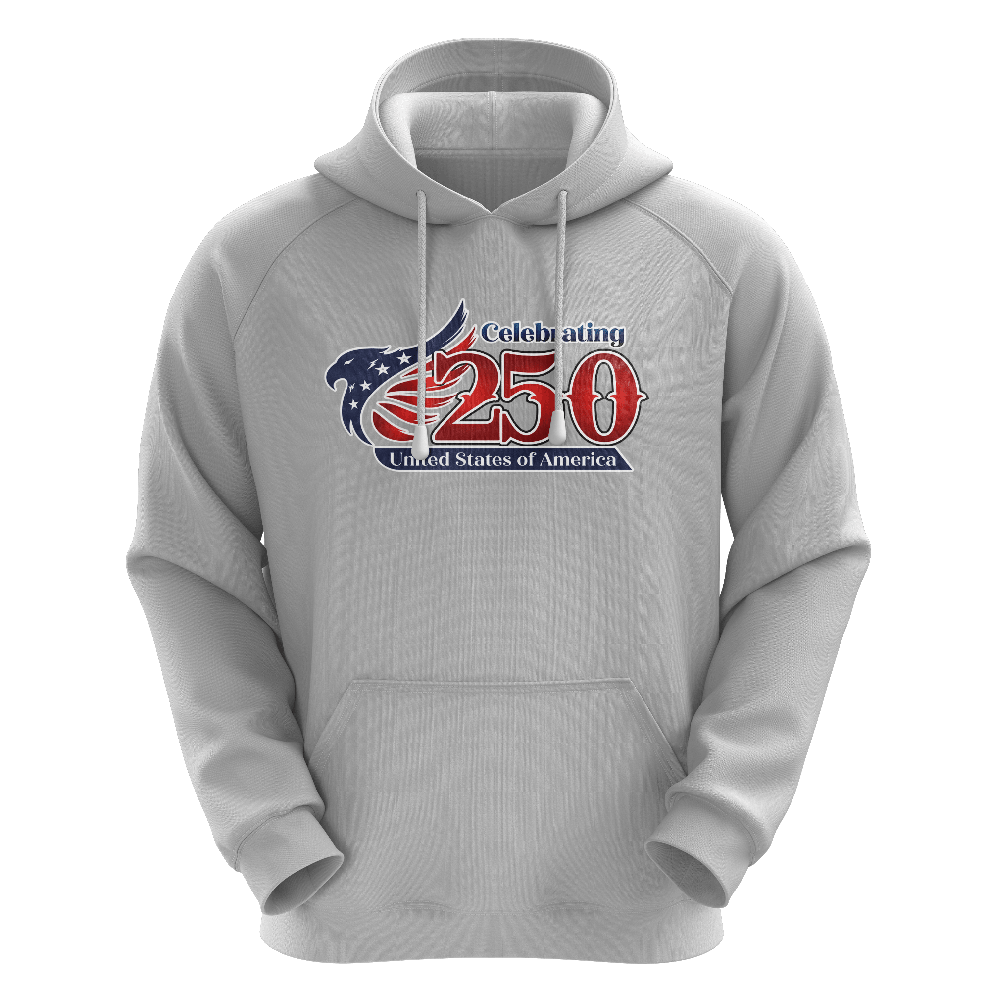 US Celebrates 250 Unisex Graphic Hoodie - MAIN LOGO - US Celebrates 250