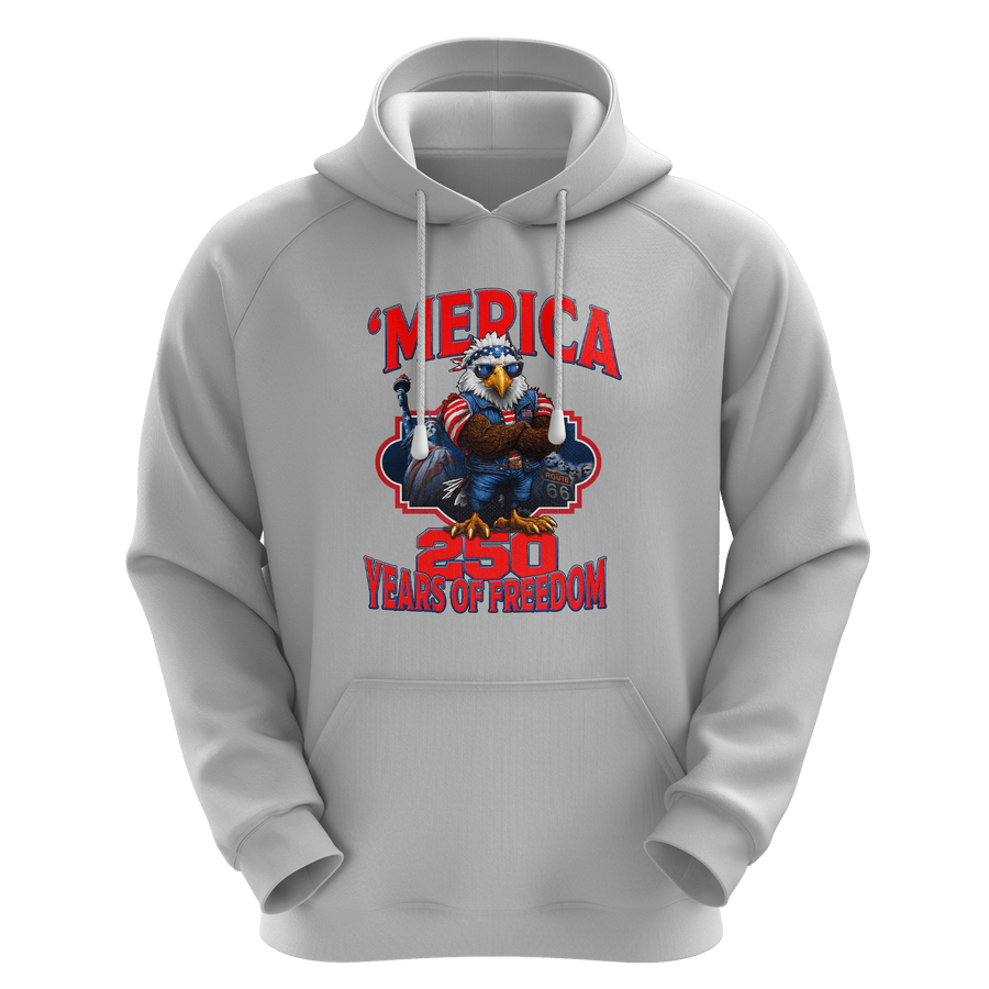 Unisex Graphic Hoodie - MERICA EG US Celebrates 250 Official