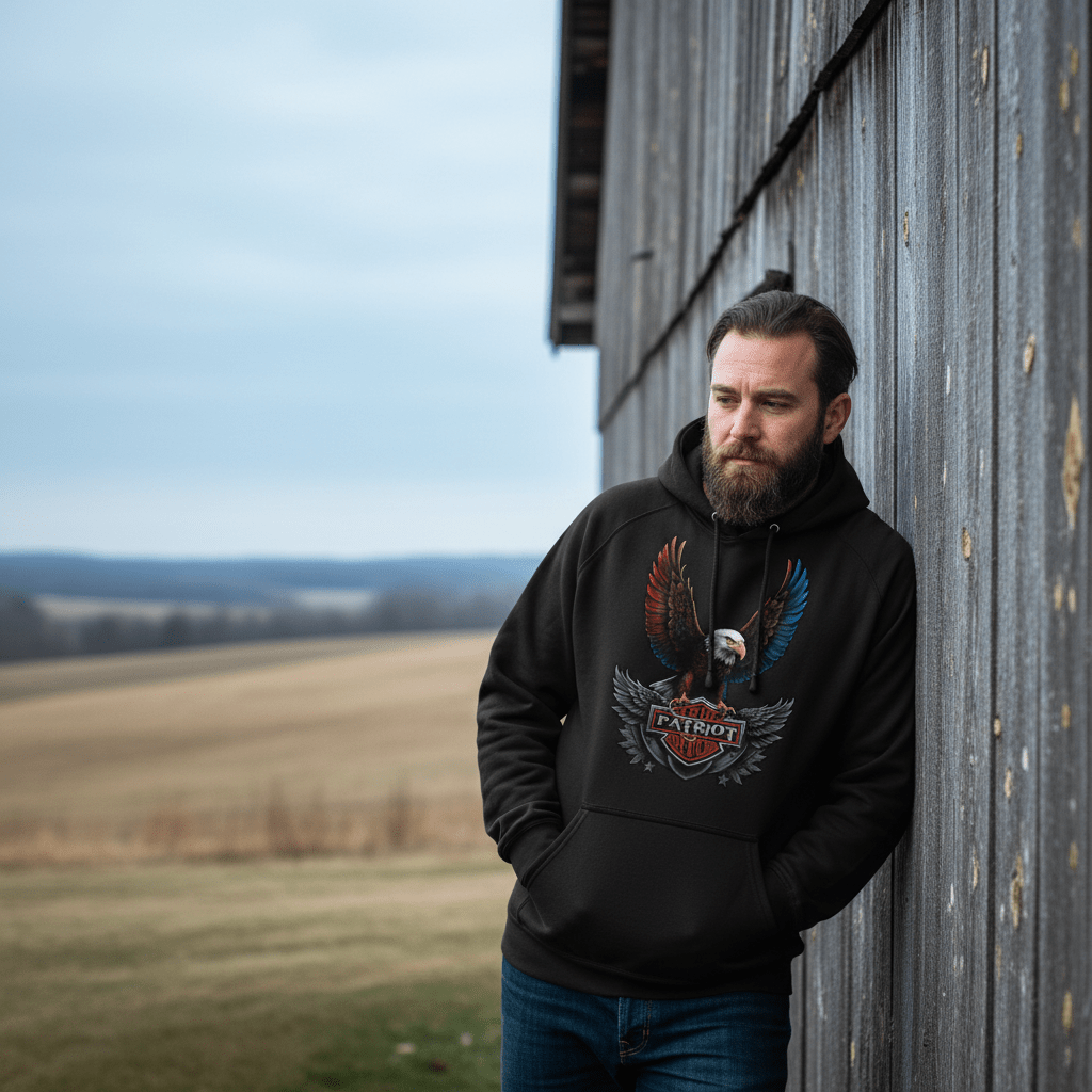 Unisex Graphic Hoodie - PATRT EG | US Celebrates 250 Apparel