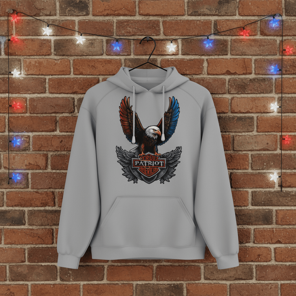 Unisex Graphic Hoodie - PATRT EG | US Celebrates 250 Apparel