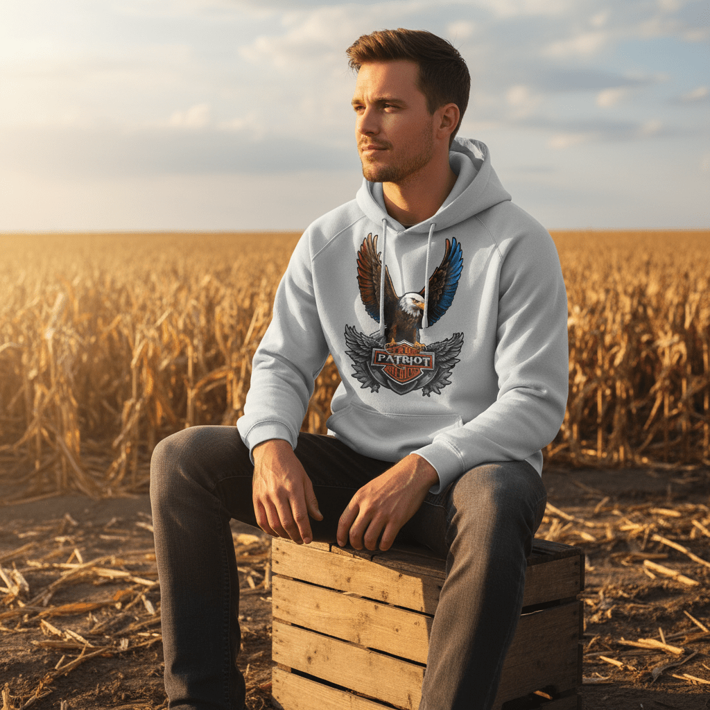 Unisex Graphic Hoodie - PATRT EG | US Celebrates 250 Apparel