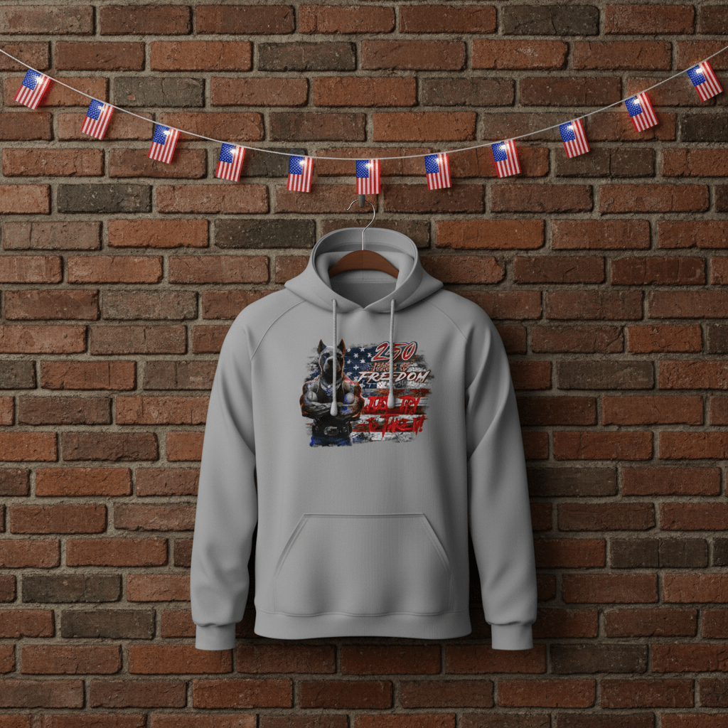 US Celebrates 250 Unisex Graphic Hoodie - PIT JTTTI - US Celebrates 250
