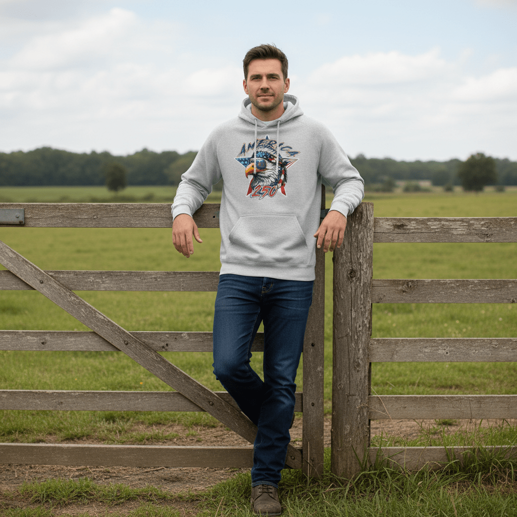 US Celebrates 250 Unisex Graphic Hoodie - SPRSTR EG - US Celebrates 250