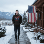 Unisex Graphic Hoodie - WTP EAGLE | US Celebrates 250 Store