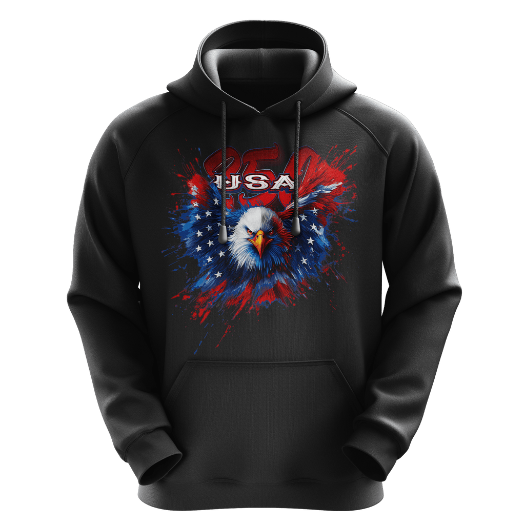 Unisex Graphic Hoodie - WTP EAGLE | US Celebrates 250 Store