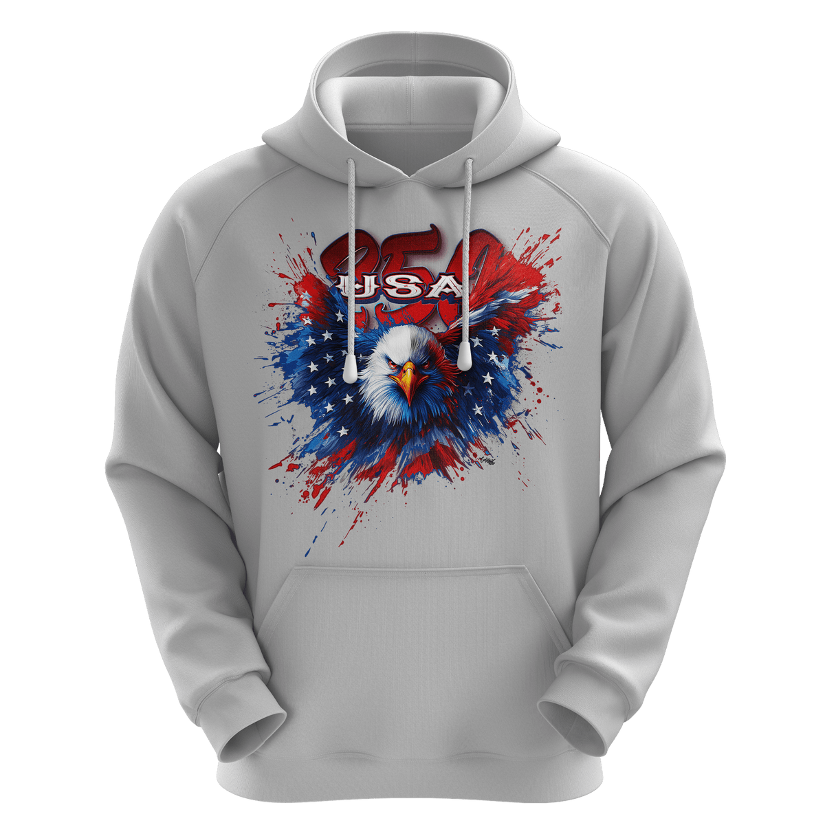 Unisex Graphic Hoodie - WTP EAGLE | US Celebrates 250 Store