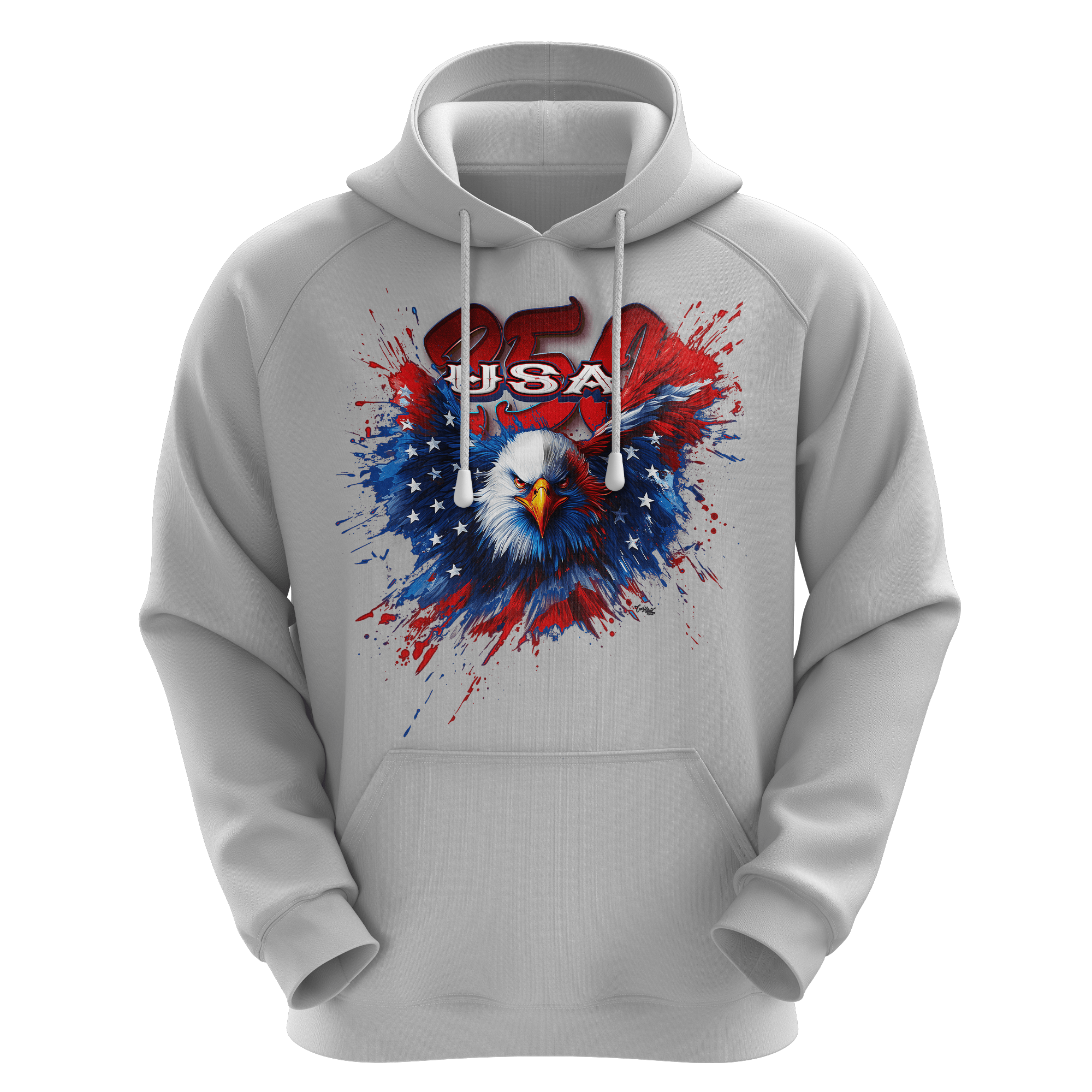 US Celebrates 250 Unisex Graphic Hoodie - WTP EAGLE - US Celebrates 250