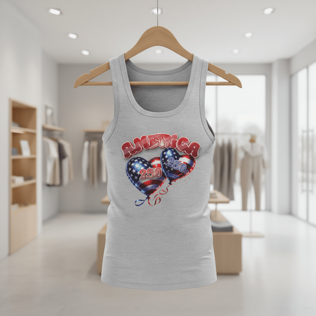 US Celebrates 250 Unisex Tank Top - BALLONS - US Celebrates 250