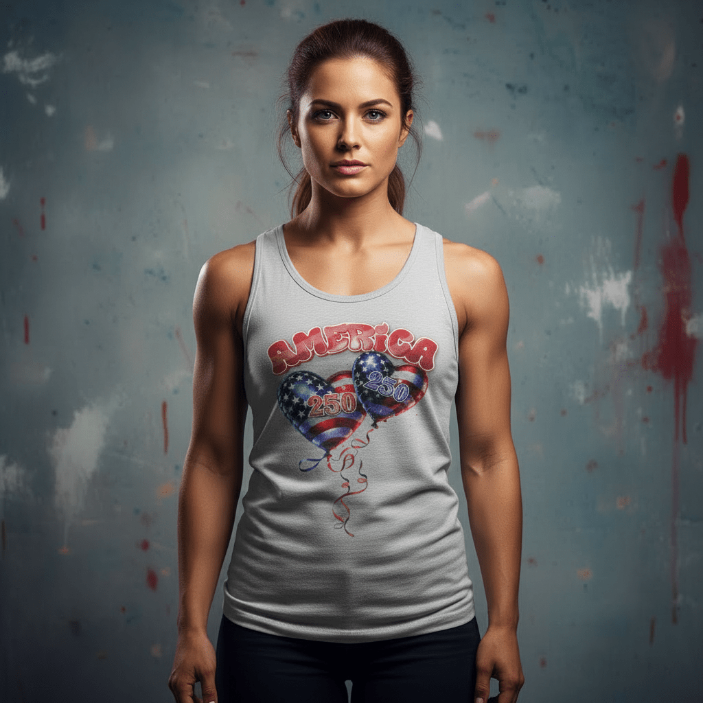 US Celebrates 250 Unisex Tank Top - BALLONS - US Celebrates 250