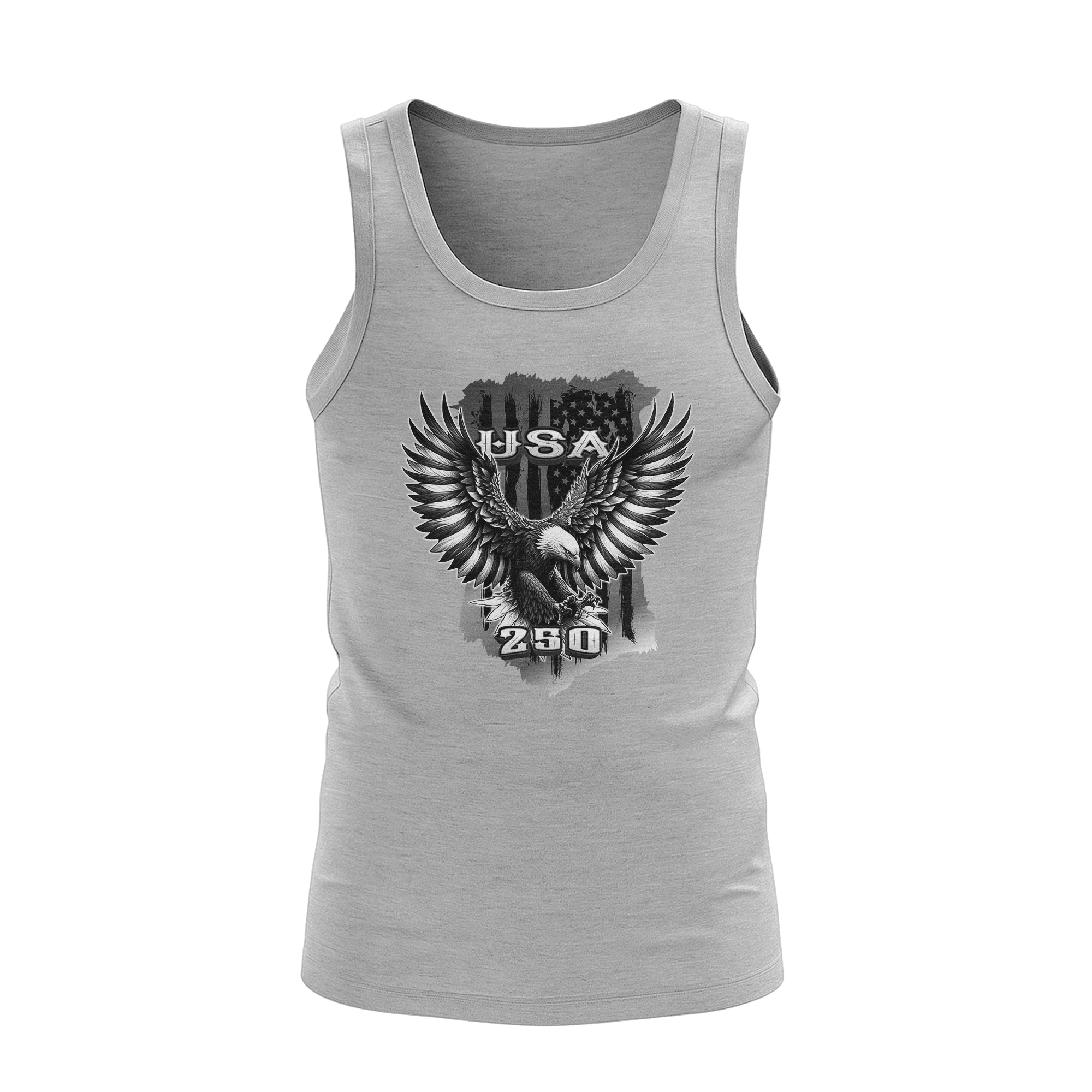 US Celebrates 250 Unisex Tank Top - BLK EAGLE - US Celebrates 250