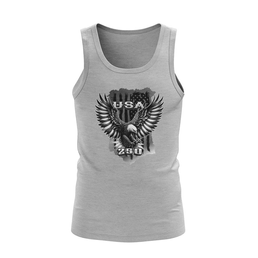 US Celebrates 250 Unisex Tank Top - BLK EAGLE - US Celebrates 250