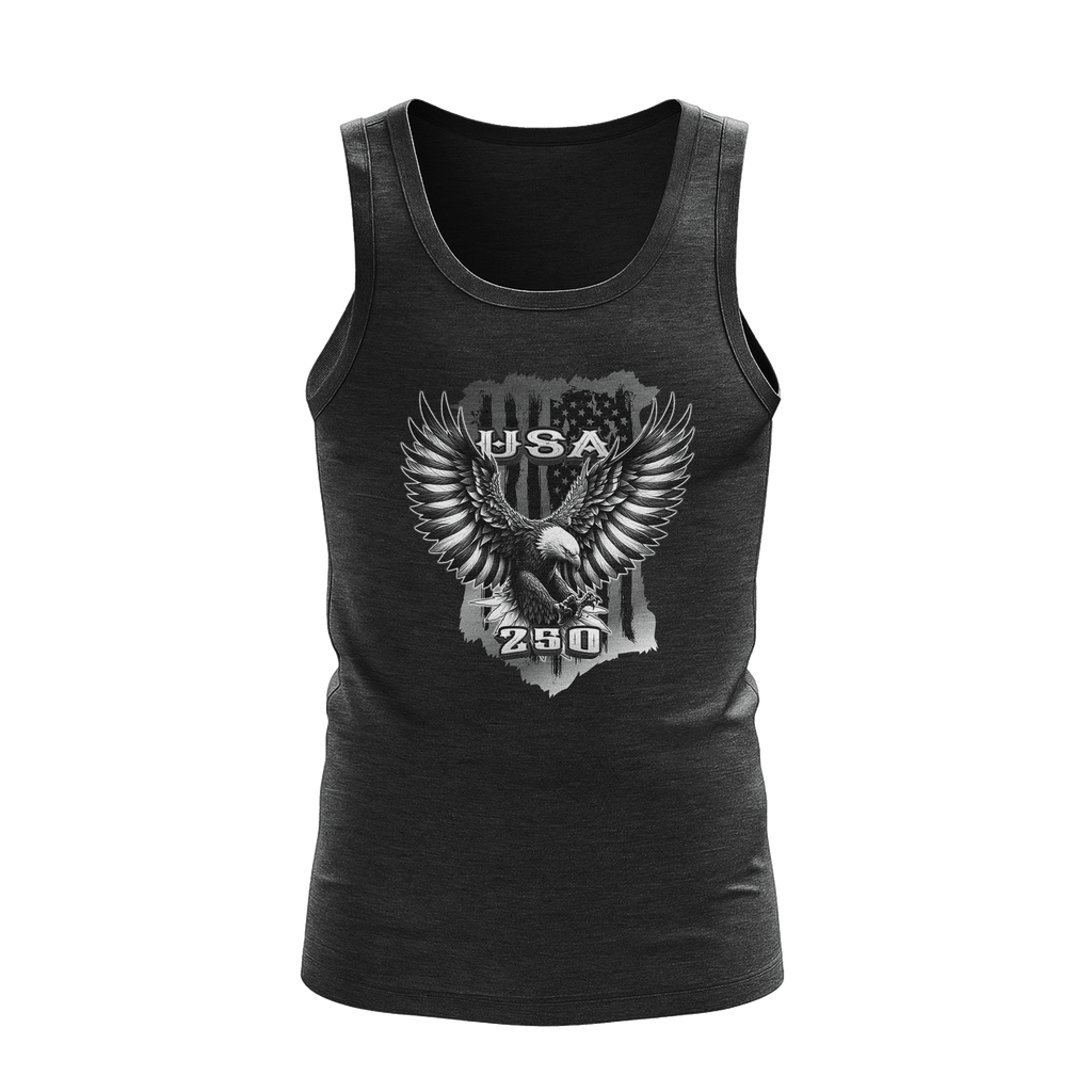 US Celebrates 250 Unisex Tank Top - BLK EAGLE - US Celebrates 250