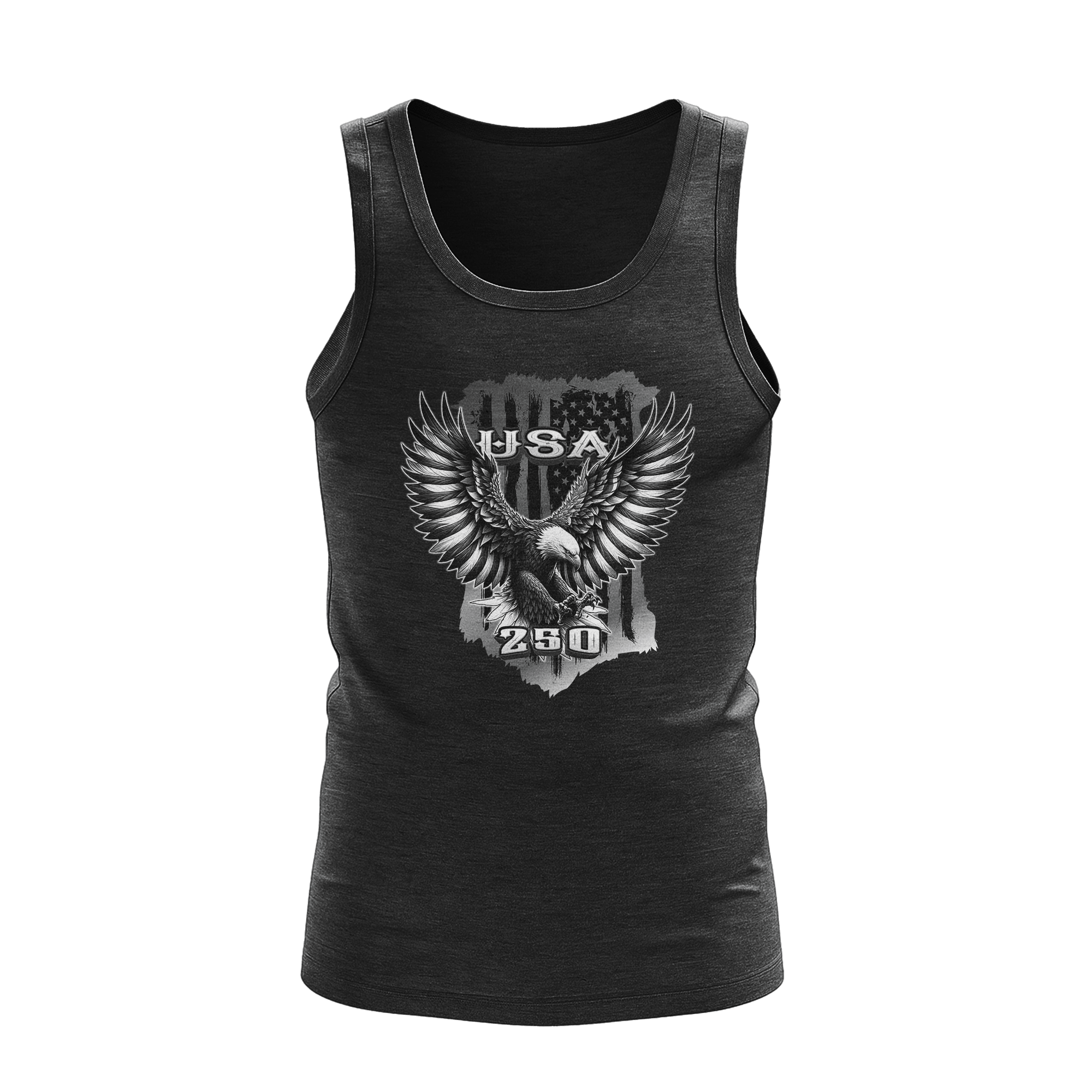 US Celebrates 250 Unisex Tank Top - BLK EAGLE - US Celebrates 250