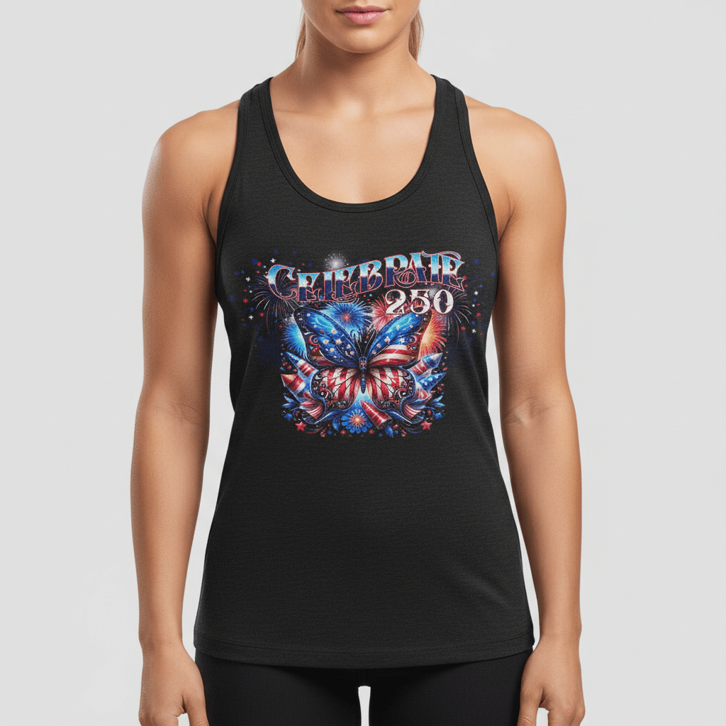 US Celebrates 250 Unisex Tank Top - BUTTERFLY - US Celebrates 250