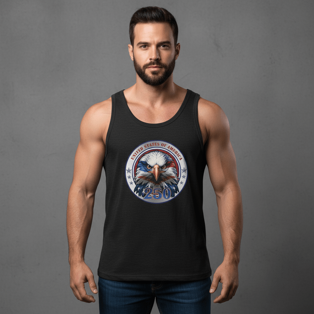 US Celebrates 250 Unisex Tank Top - EG CRST - US Celebrates 250