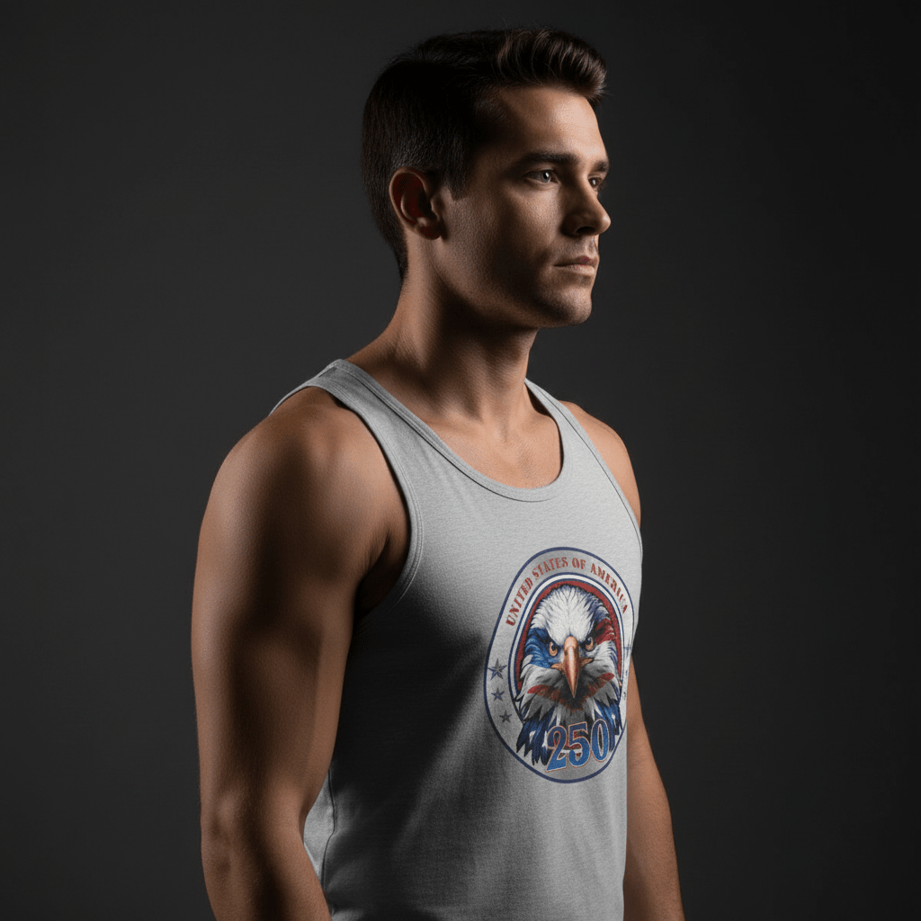 US Celebrates 250 Unisex Tank Top - EG CRST - US Celebrates 250