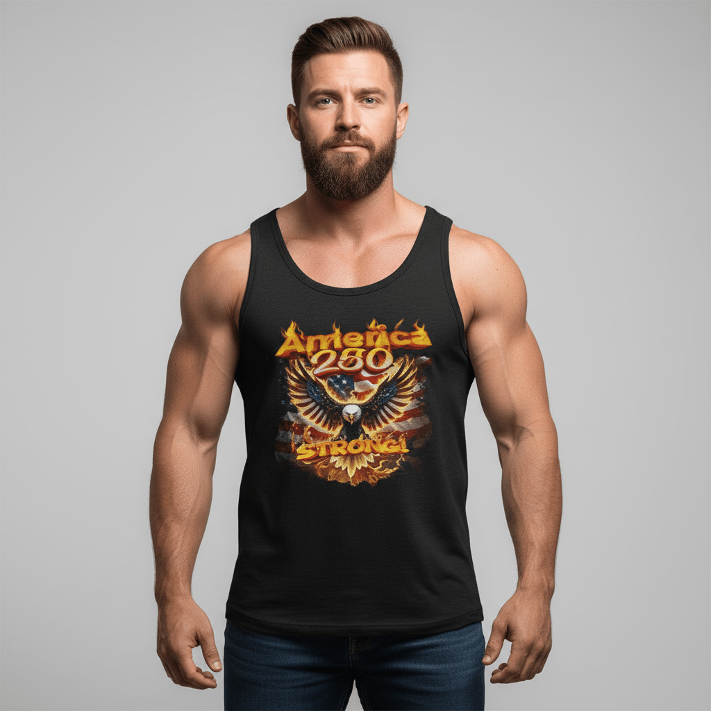 US Celebrates 250 Unisex Tank Top - EG FR - US Celebrates 250