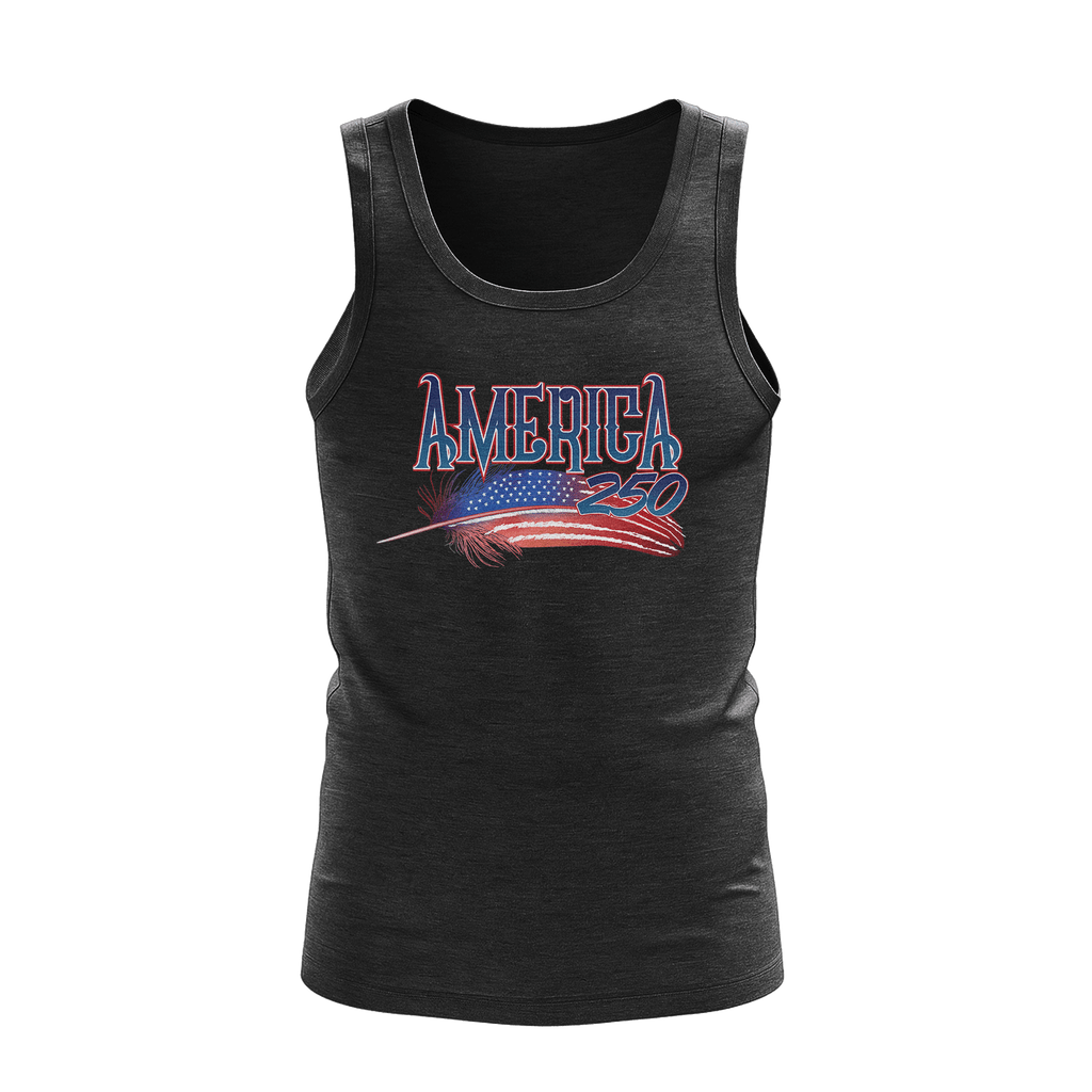 US Celebrates 250 Unisex Tank Top - FEATHER - US Celebrates 250