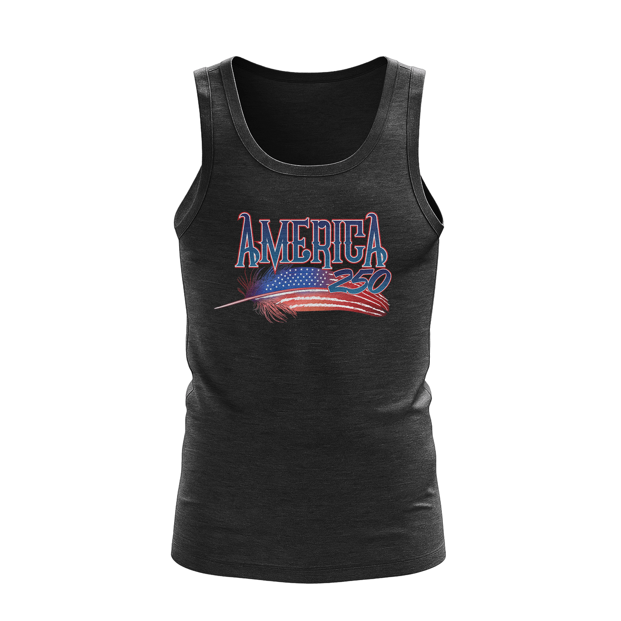 US Celebrates 250 Unisex Tank Top - FEATHER - US Celebrates 250
