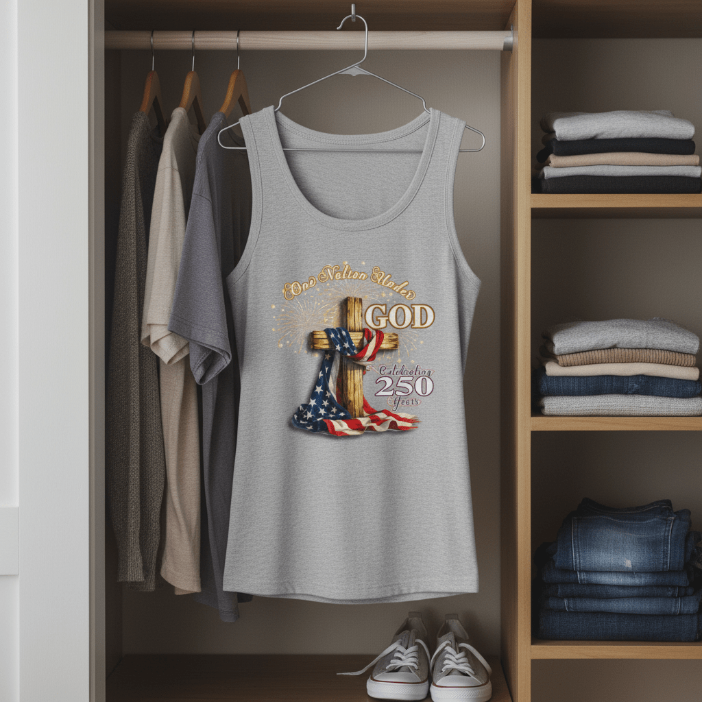 US Celebrates 250 Unisex Tank Top - GOD - N - CTY - US Celebrates 250
