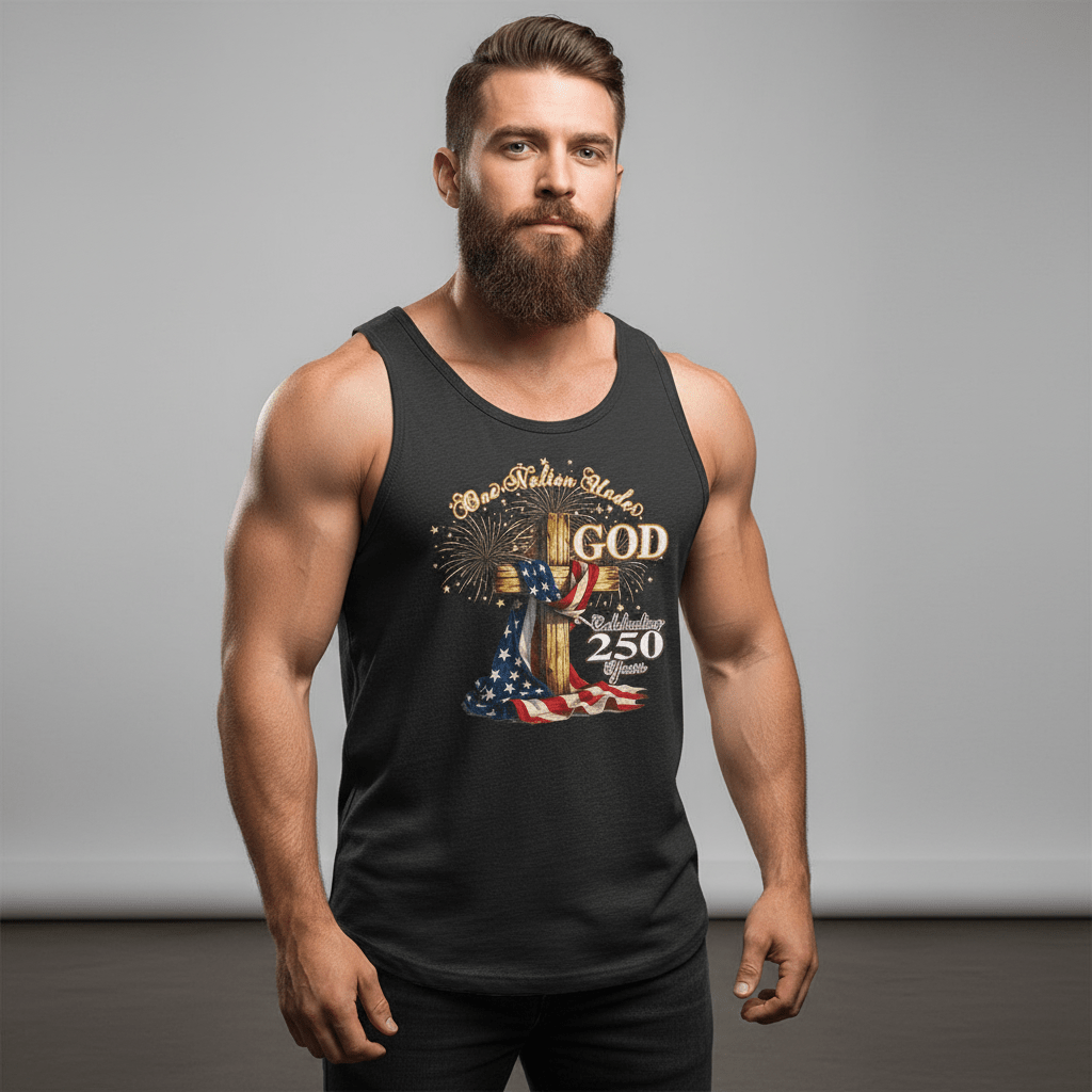 US Celebrates 250 Unisex Tank Top - GOD - N - CTY - US Celebrates 250