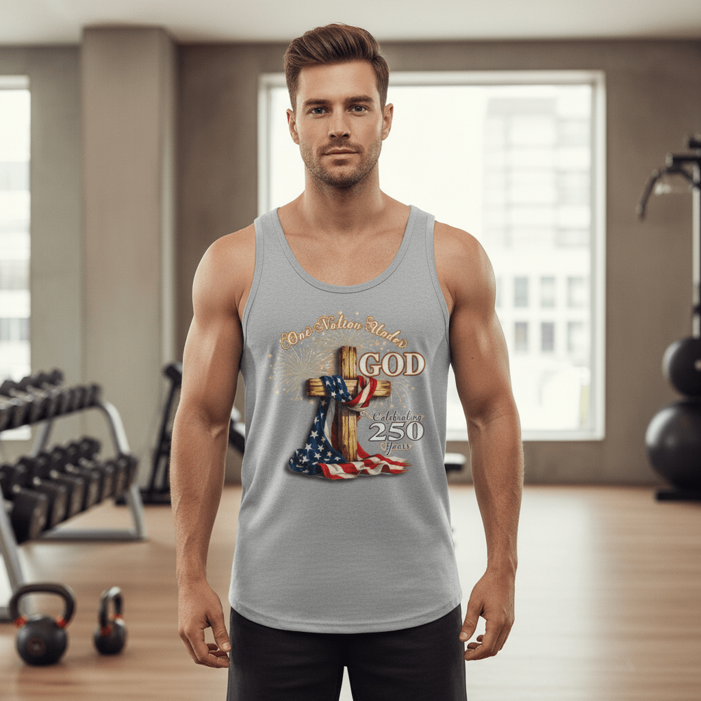US Celebrates 250 Unisex Tank Top - GOD - N - CTY - US Celebrates 250