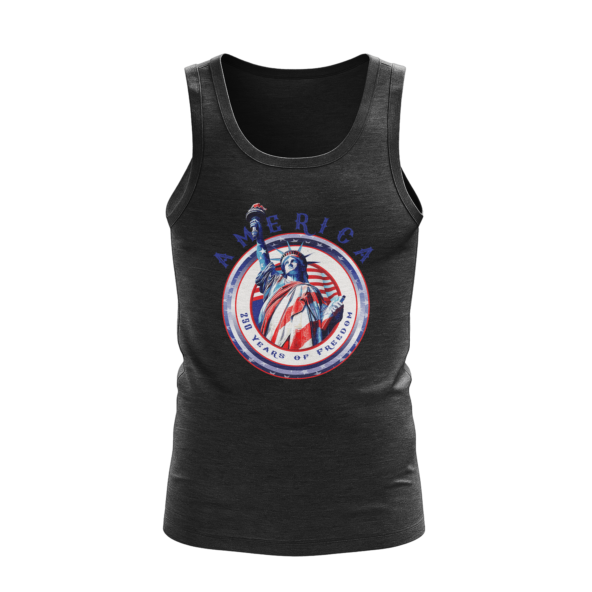 US Celebrates 250 Unisex Tank Top - LBRT250 - 2 - US Celebrates 250