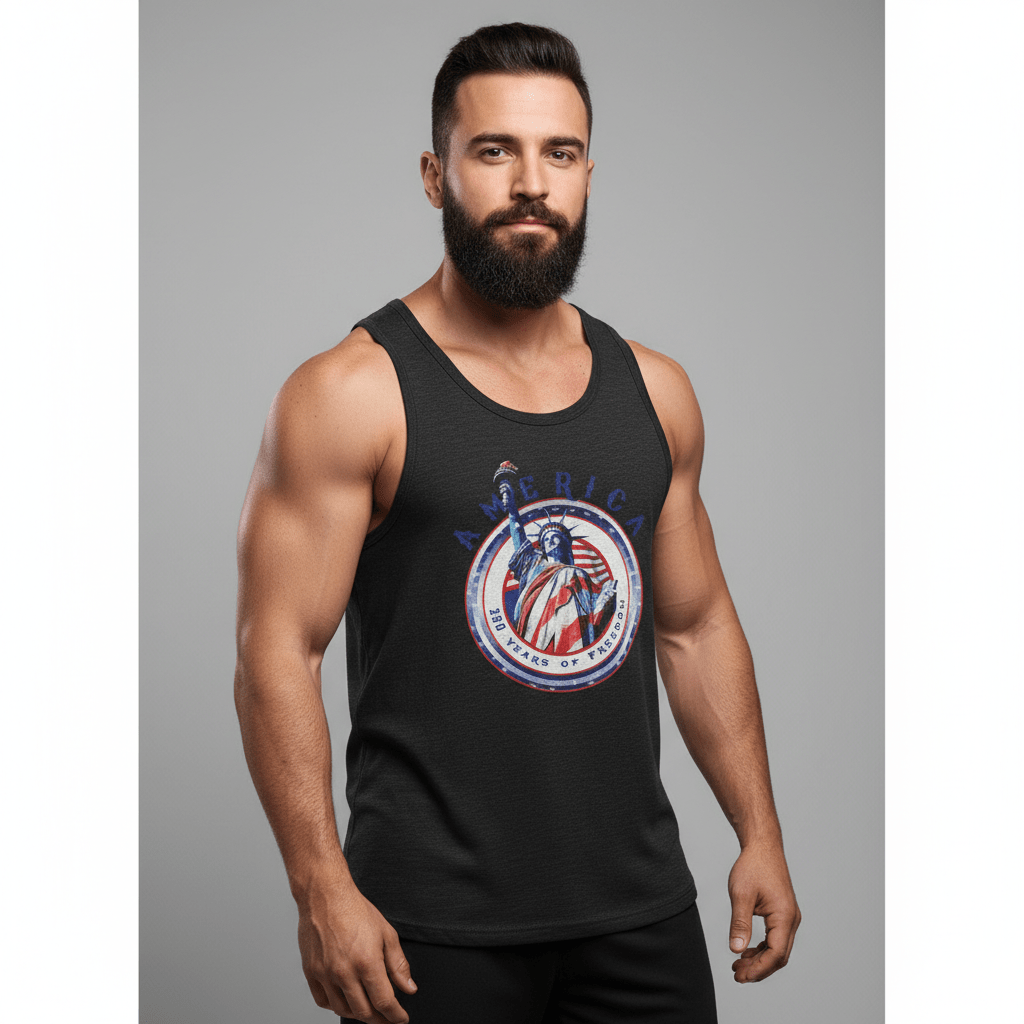 US Celebrates 250 Unisex Tank Top - LBRT250 - 2 - US Celebrates 250
