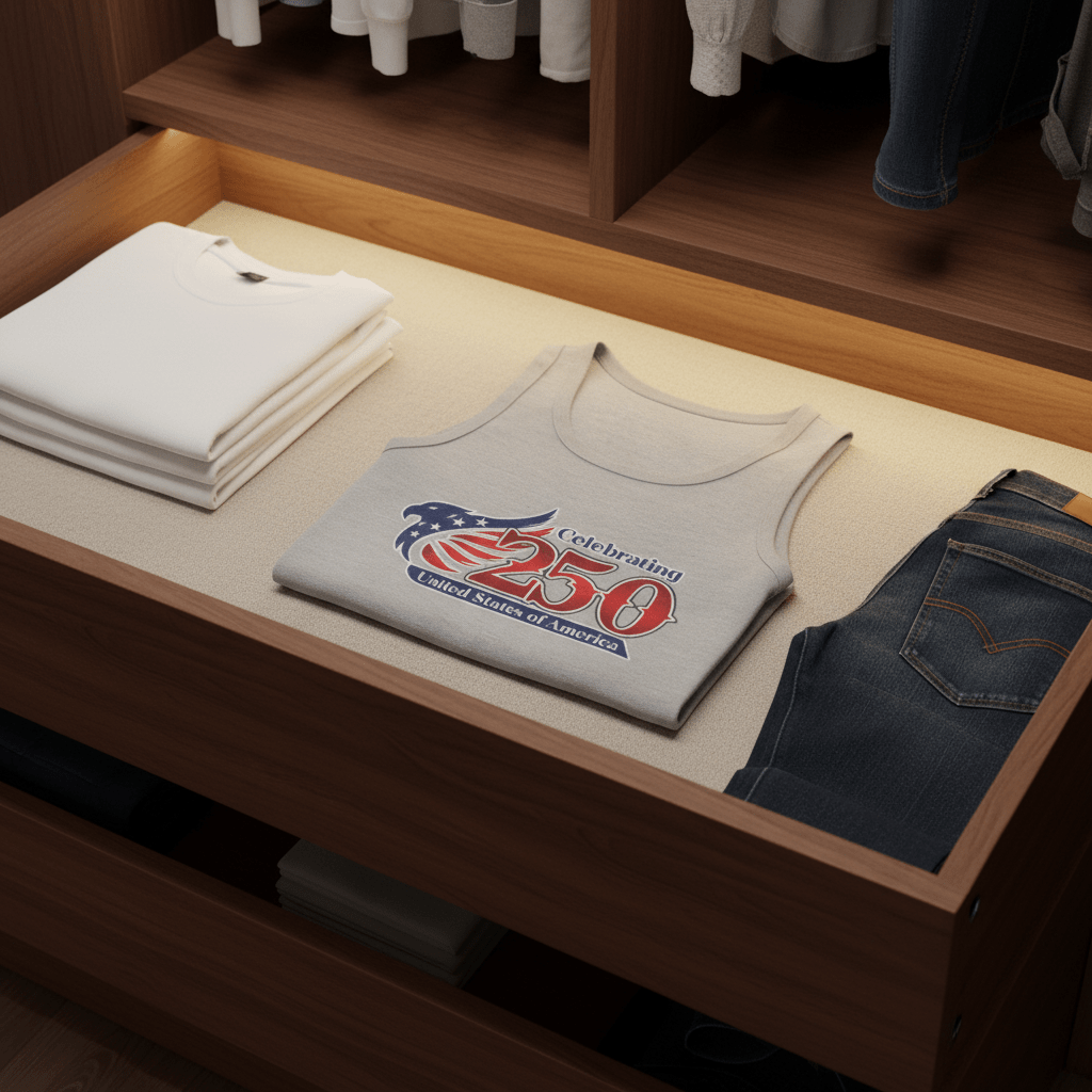 US Celebrates 250 Unisex Tank Top - MAIN LOGO - US Celebrates 250