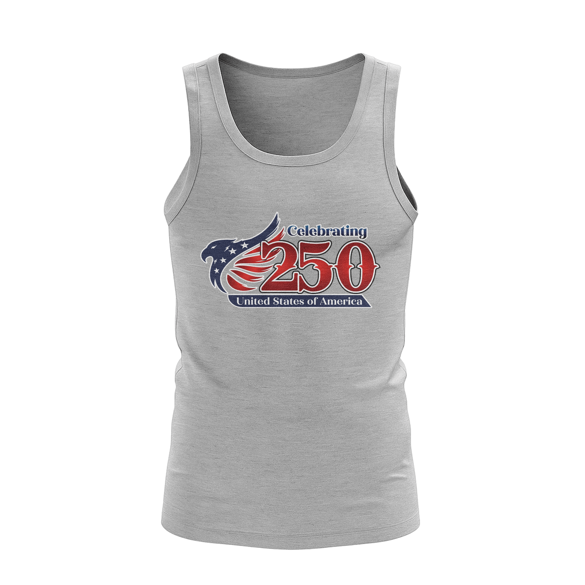 US Celebrates 250 Unisex Tank Top - MAIN LOGO - US Celebrates 250