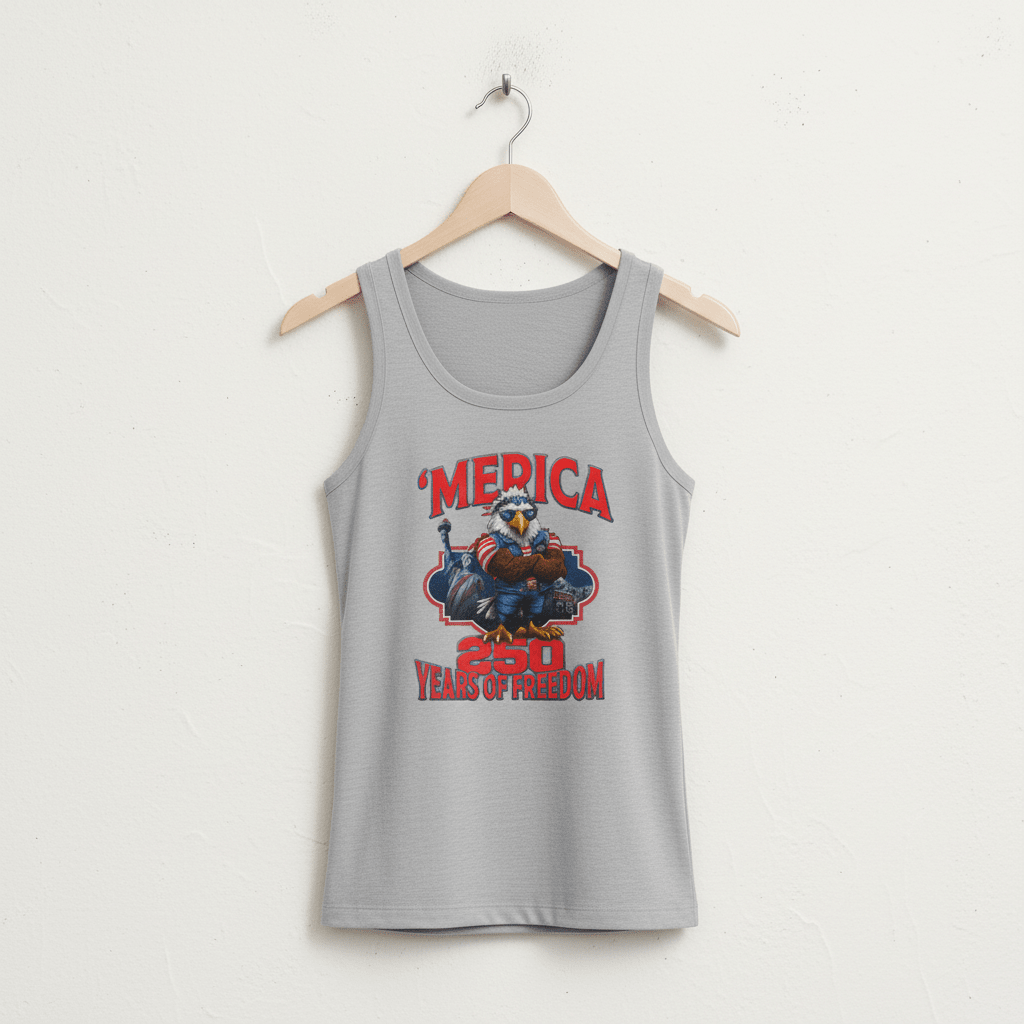 US Celebrates 250 Unisex Tank Top - MERICA EG - US Celebrates 250