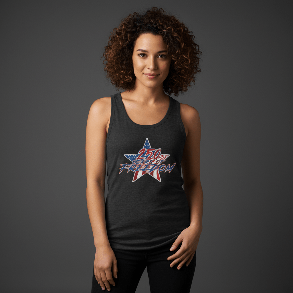 US Celebrates 250 Unisex Tank Top - STAR FREE - US Celebrates 250