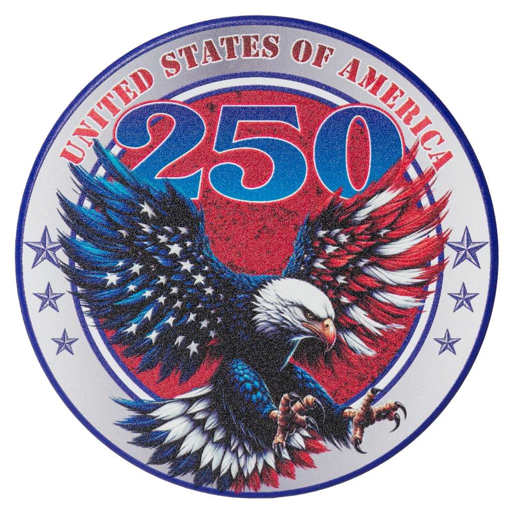 US Celebrates 250 Coaster Sets - EAGLE Edition