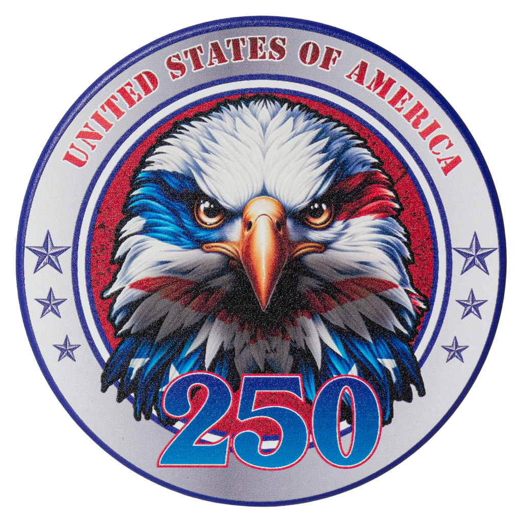 US Celebrates 250 Coaster Sets - EAGLE Edition