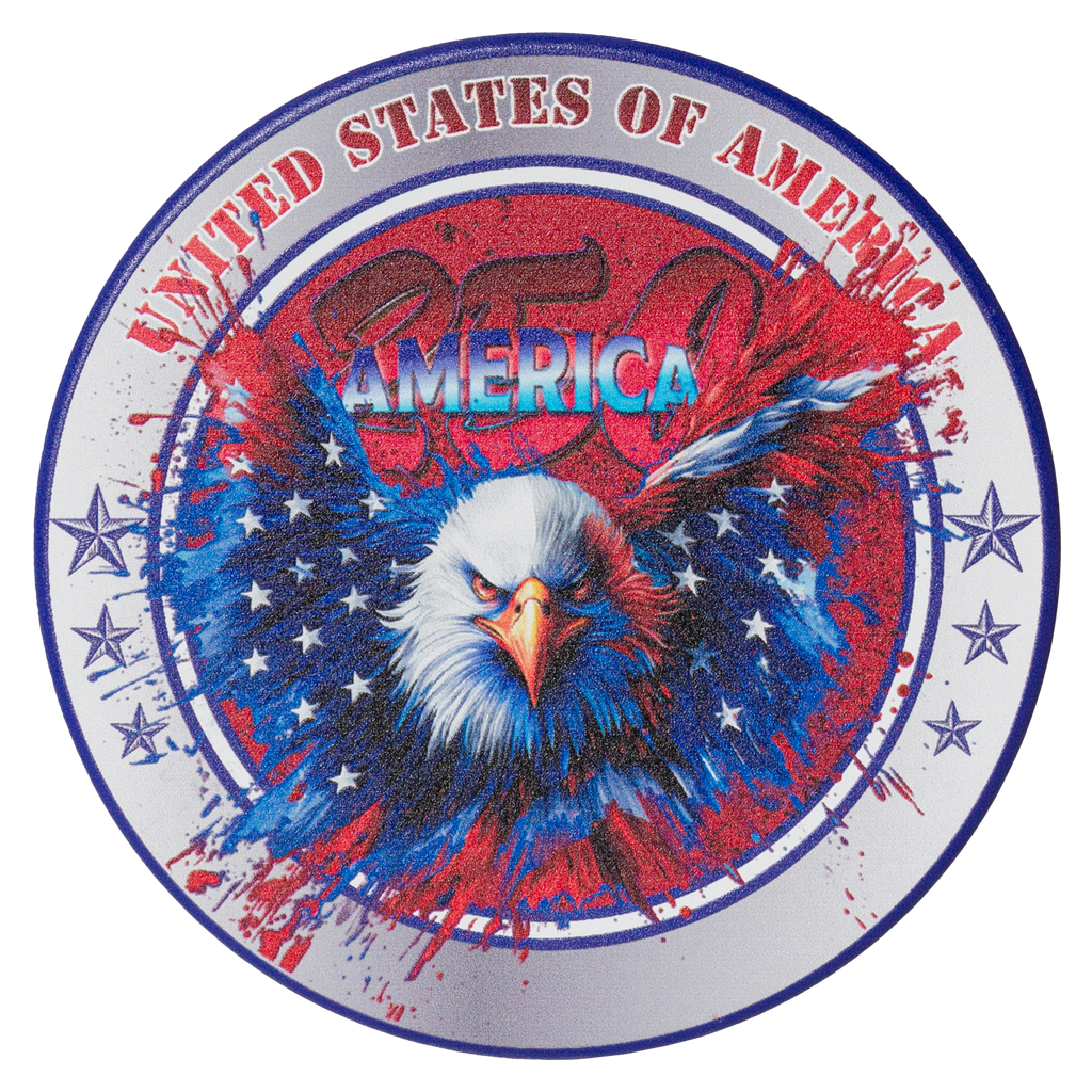 US Celebrates 250 Coaster Sets - EAGLE Edition