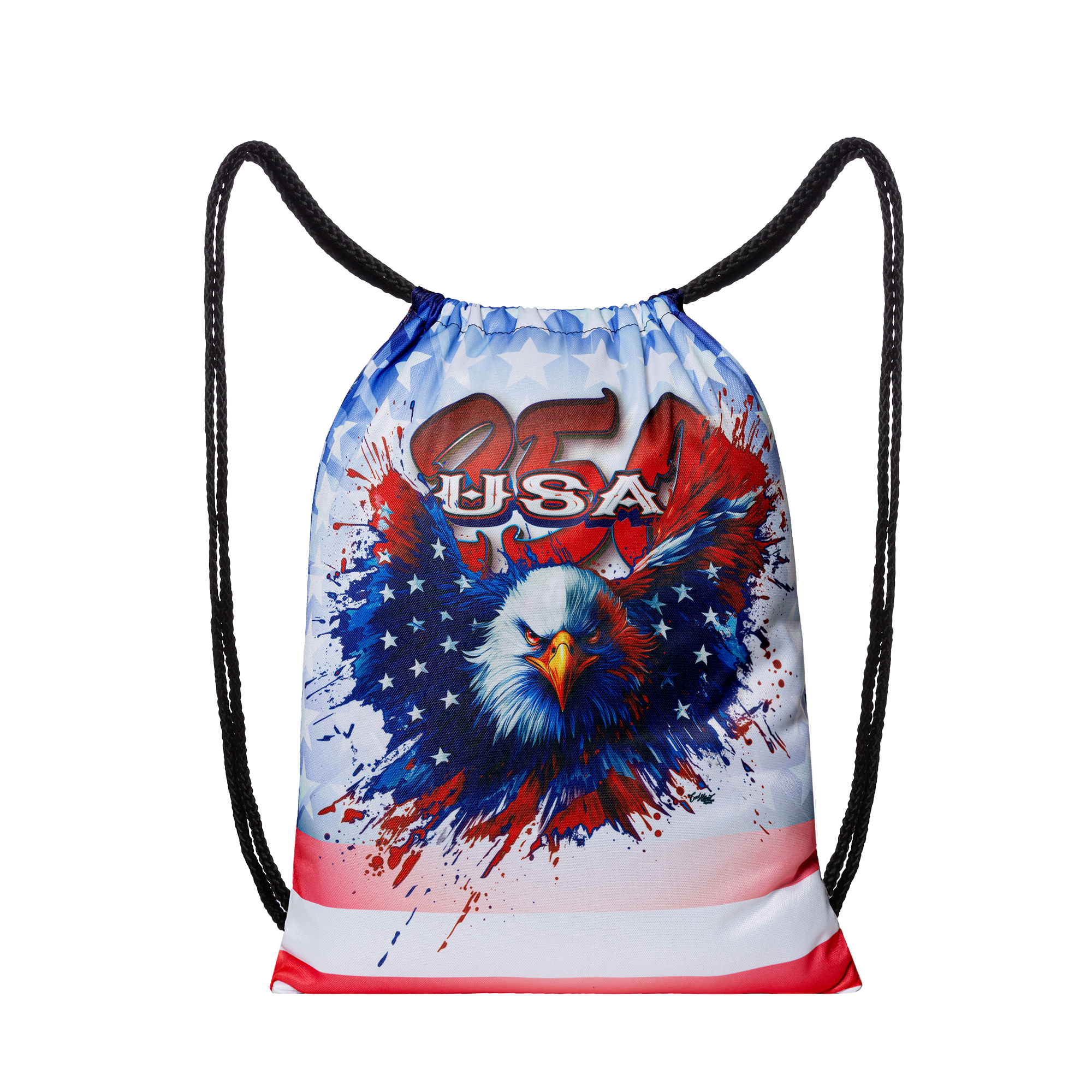 US Celebrates 250 Premium Drawstring Bag - xsp - WTP EAGLE Edition