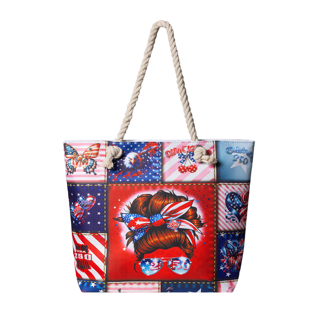US Celebrates 250 Tote Bag - HEADBAND Edition