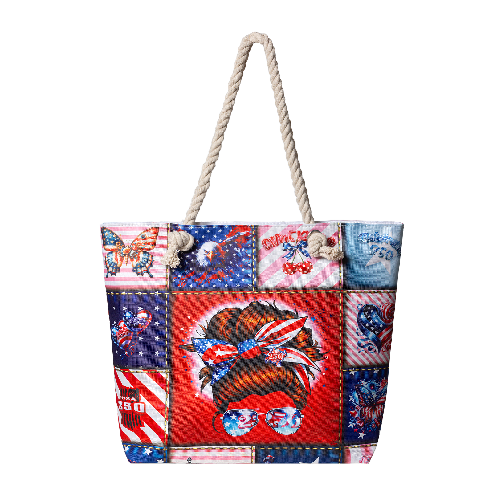 US Celebrates 250 Tote Bag - HEADBAND Edition