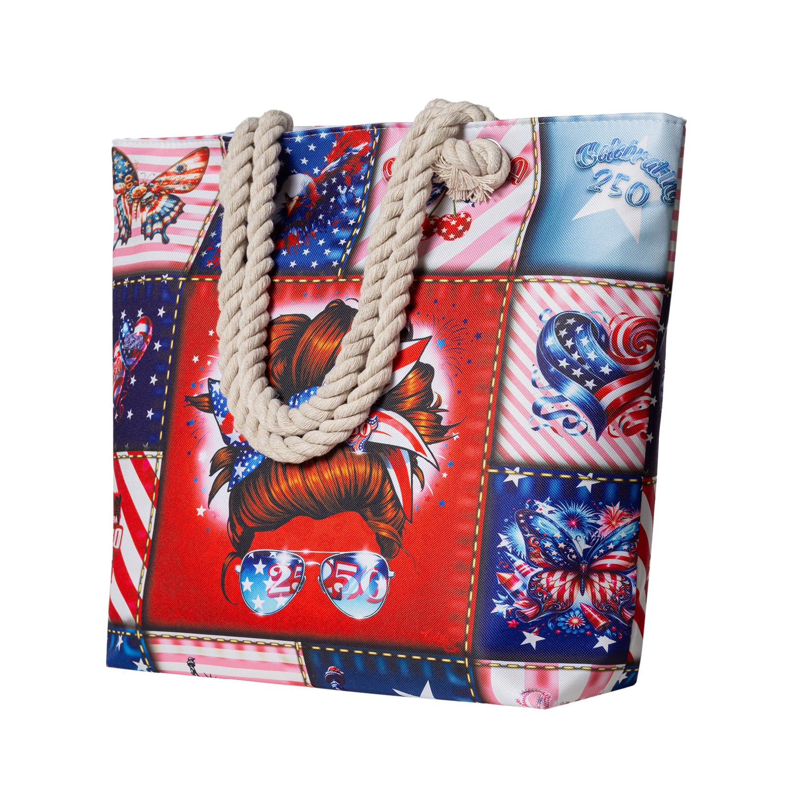 US Celebrates 250 Tote Bag - HEADBAND Edition