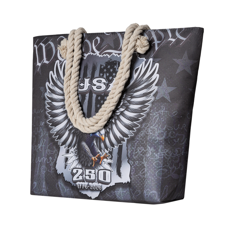 US Celebrates 250 Tote Bag - xsp - BLK EAGLE Edition