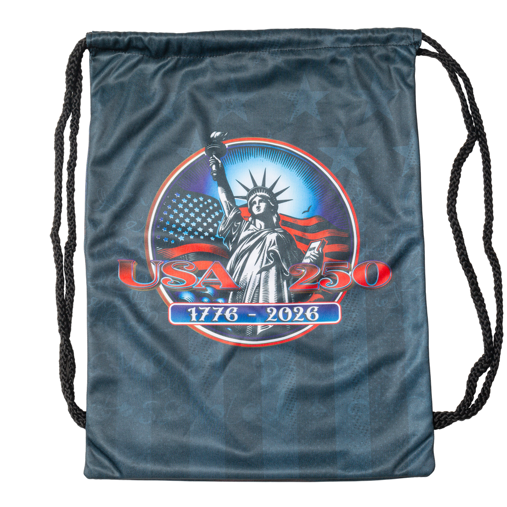 US Celebrates 250 Premium Drawstring Bags - LBRTSHLD Edition