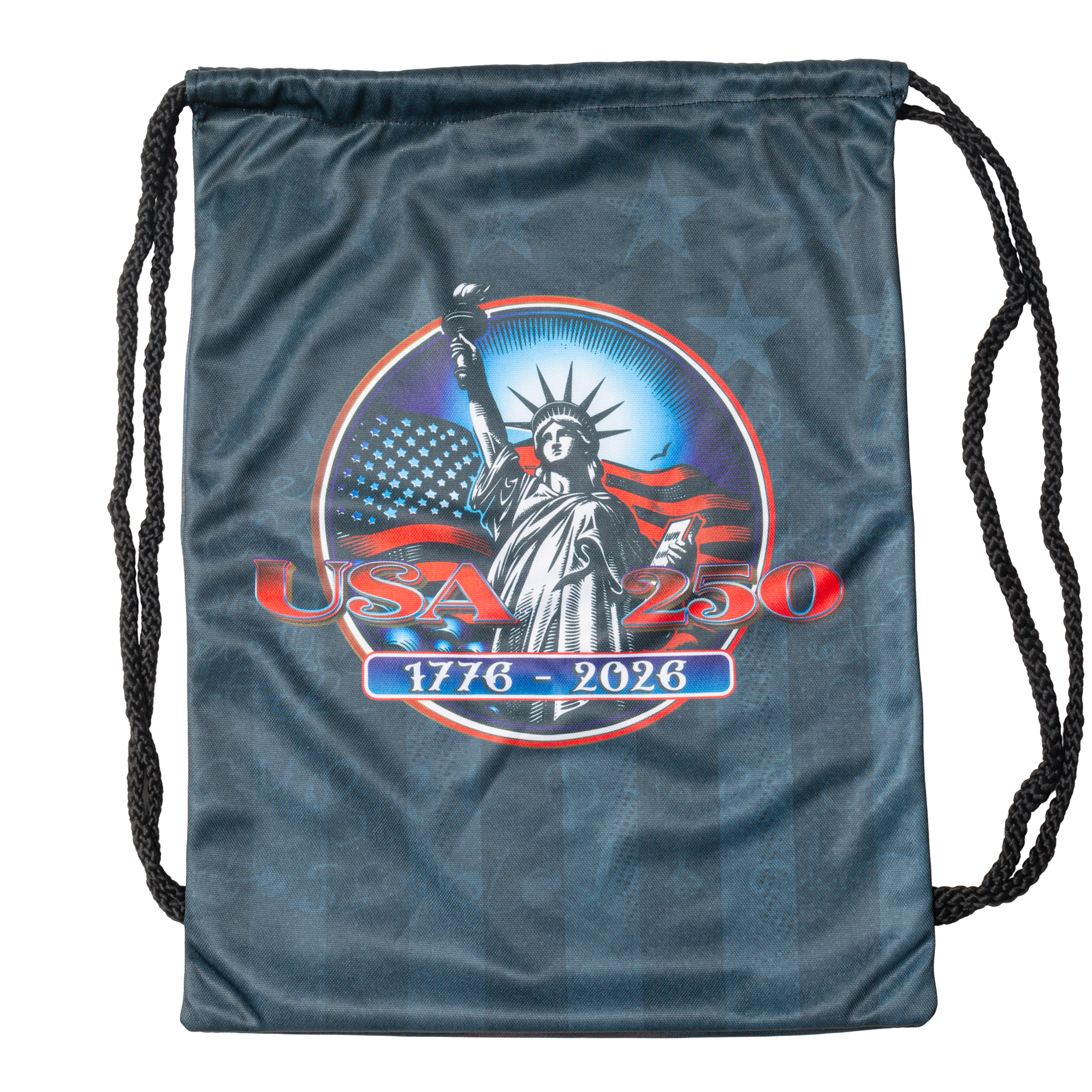 US Celebrates 250 Premium Drawstring Bags - LBRTSHLD Edition