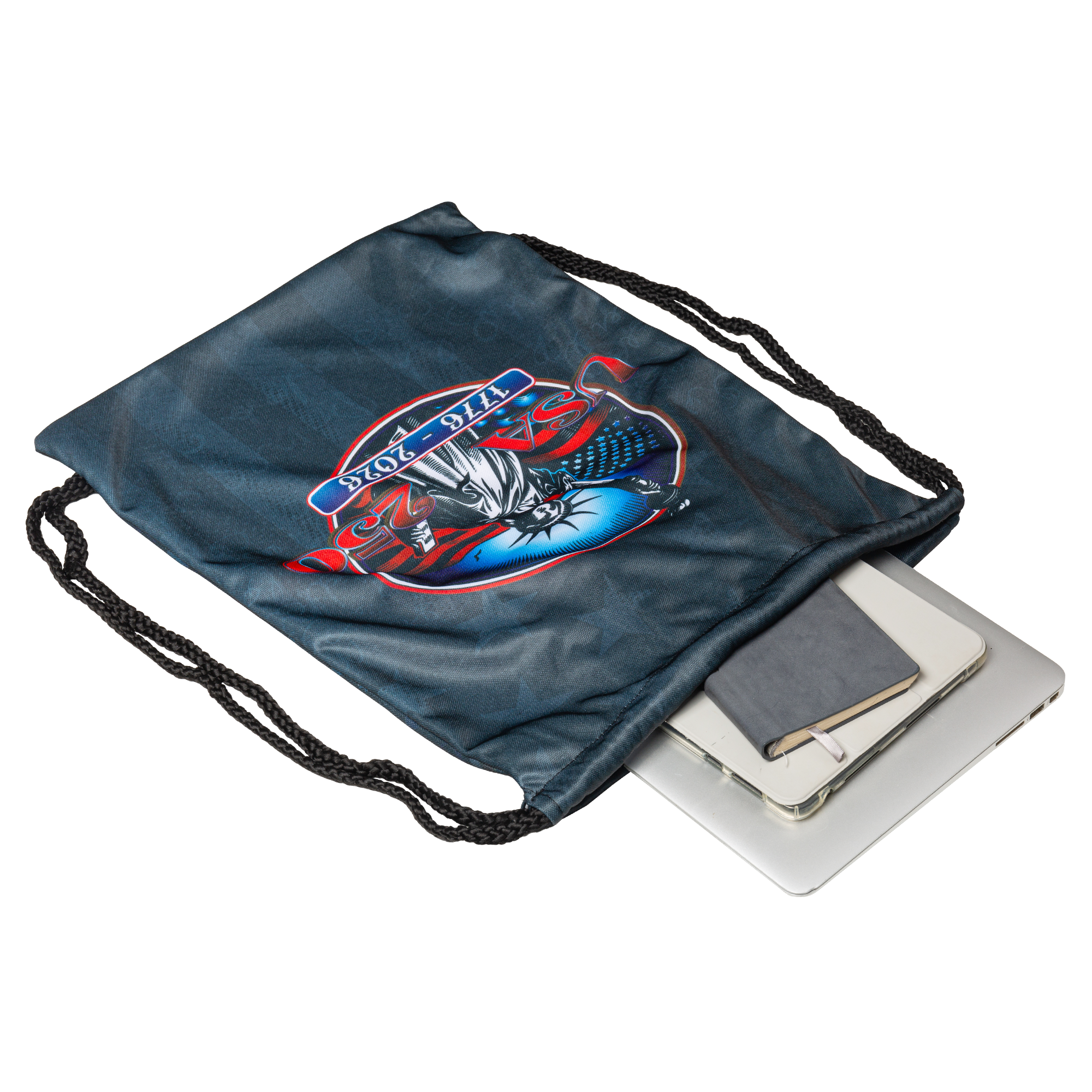 US Celebrates 250 Premium Drawstring Bags - LBRTSHLD Edition